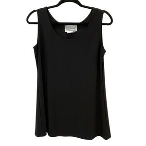Zooni Collection Black Tank Top size small